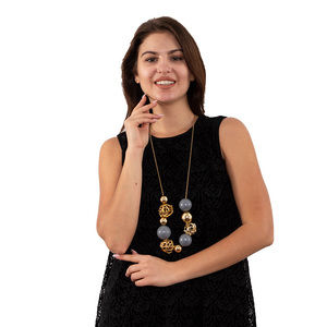 Kara Ross Necklace Women Gold